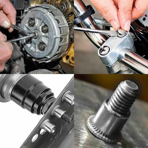 طقم تشويش Nut Nut Rivet (278pcs) ، 1/4 "-20 ، 3/8" -16 ، 5/16 "-18 ، #10-24 ، #8-32 ، #6-32UNC SAE RIVNUTS ، in Saudi Arabia