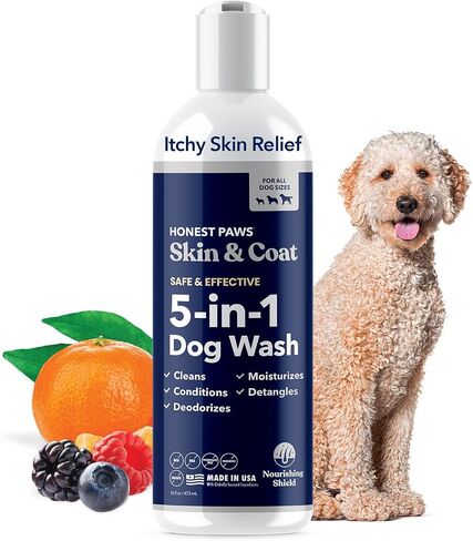 Oatmeal Aloe Dog Shampoo and Conditioner, Itchy Skin Relief, Sensitive Skin in Saudi Arabia