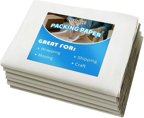 Large Packing Paper Sheets for Moving Supplies Bulk Packaging Newsprint Moving Paper for Wrapping Shipping Packing Material 180 Sheets in Kuwait