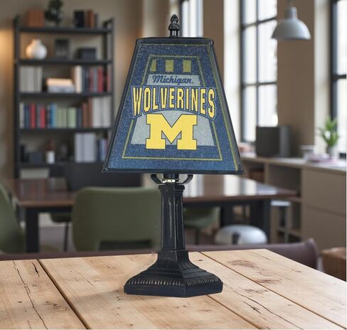 The Memory Company | Licensed NCAA Team Color Table Lamp in Kuwait