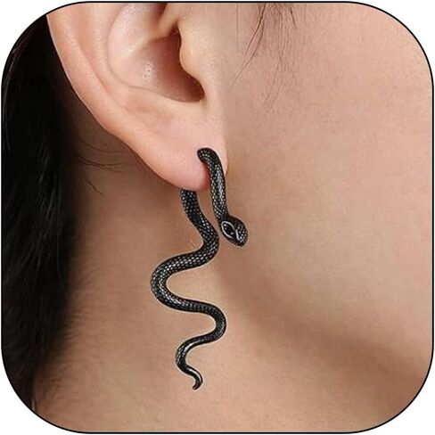 YANCHUN Bendable Snake Necklace Bracelet Medusa Costume Vintage Gothic Jewelry Flexible Chain Cuff Necklace Halloween Costumes Accessories in Saudi Arabia
