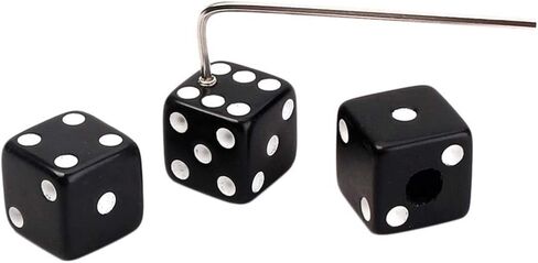 Healifty Plug Button Knob for Guitar Bass Replacement Black with White Dots Easy Installation 0.23 Inch Inner Hole Diameter in Saudi Arabia