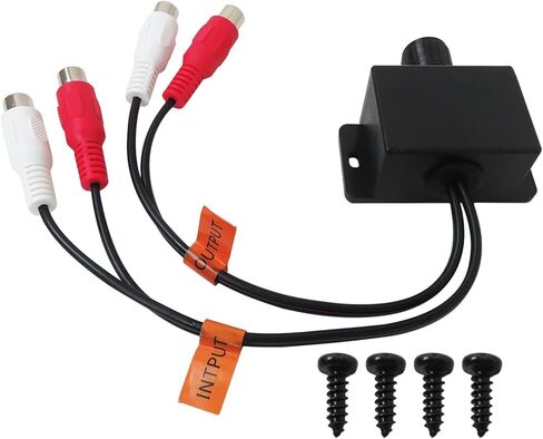مقبض جهير على لوحة القيادة من Homesweet - التحكم في مستوى RCA لمكبرات الصوت في السيارة ومكبرات الصوت المنزلية in Saudi Arabia