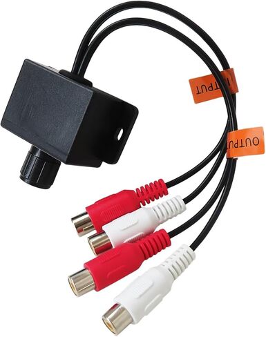 مقبض جهير على لوحة القيادة من Homesweet - التحكم في مستوى RCA لمكبرات الصوت في السيارة ومكبرات الصوت المنزلية in Saudi Arabia