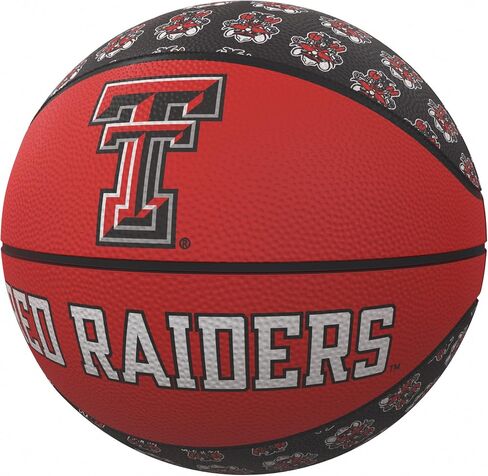 Logo Brands West Virginia Repeating Logo Mini-Size Rubber Basketball in Saudi Arabia