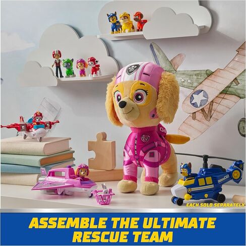 Paw Patrol: Air Rescue, 6-Piece Pup Squad Racers, Toy Cars Gift Set with Chase, Marshall, Skye, Rubble, Rocky & Zuma, Kids Toys for Boys & Girls 3+ in Kuwait