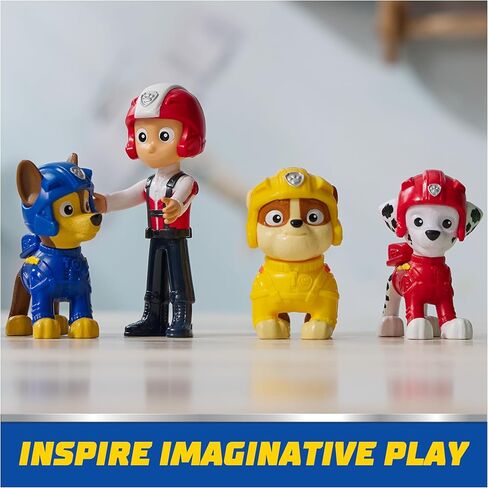 Paw Patrol: Air Rescue, 6-Piece Pup Squad Racers, Toy Cars Gift Set with Chase, Marshall, Skye, Rubble, Rocky & Zuma, Kids Toys for Boys & Girls 3+ in Kuwait