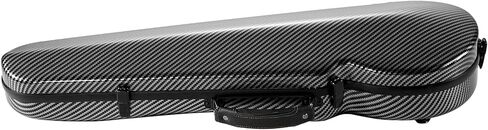 VEVOR 4/4 Full Size Violin Case, Built-in Hygrometer, Lightweight Portable Travel Carrying Bag, with Plush Lining, Shoulder Straps, Anti-Scratch, Professional Oblong Shape, for Violin, Black in Kuwait