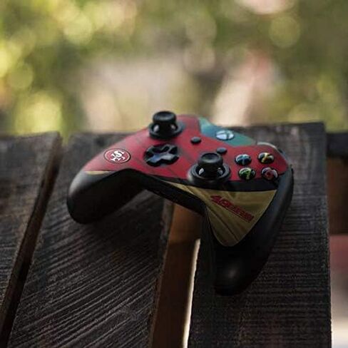 غلاف Skinit المخصص للألعاب متوافق مع وحدة تحكم Xbox One - تصميم مرخص رسميًا من NFL San Francisco 49ers in Saudi Arabia