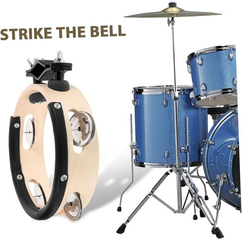 صوت طبلة الدف Hihat مريح، تصميم سهل التركيب لمجموعات الطبول والجرس الموسيقي in Kuwait