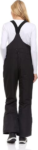Arctic Quest Womens Ski Snow Bibs Pants Insulated Water Resistant Overalls Snowboarding Winter Waterproof Pants Women, White, Medium in Kuwait