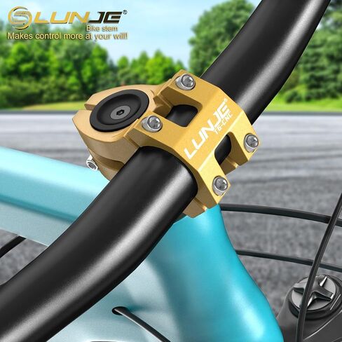 جذع الدراجة ، الجذعية 31.8 ملم MTB ، ساق الدراجة القصير 45 ملم ، الانتهاء من غير لامع الرمل ، سبيكة الألومنيوم CNC 6061-T6 مع طلاء أنود ، مقاوم للتآكل للدراجات الجبلية/الطريق/BMX (الأزرق) in Kuwait