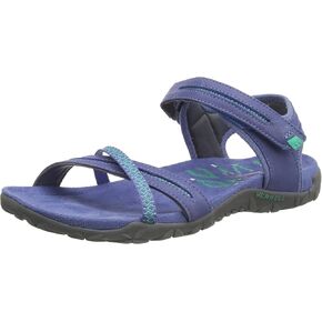 Merrell Womens Merrell Ladies Terran Cross II Sandals Lightweight Discal Galking Sandals Navy Leather UK 5 (EU 38 ، US 7) in Kuwait