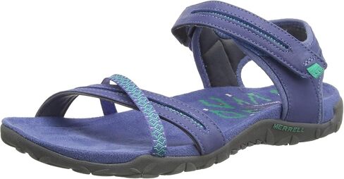 Merrell Womens Merrell Ladies Terran Cross II Sandals Lightweight Discal Galking Sandals Navy Leather UK 5 (EU 38 ، US 7) in Kuwait