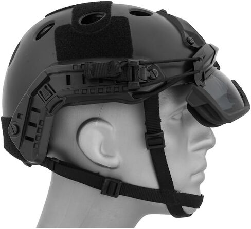 Lancer Tactical Safety Goggle for Bump Type Helmet (Helmet Not Included) in Saudi Arabia