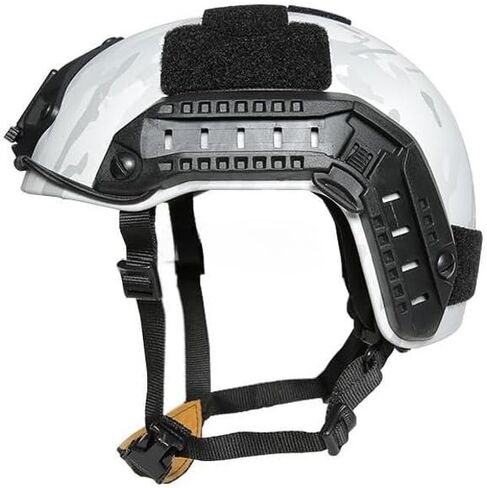 DLP Tactical ImpaX Extreme Plus Bump Helmet – Non-Ballistic MICH/ACH Style – CE Rated Impact Protection – ARC Rails NVG Mount – Worm Dial Fit – Includes Accessory Bundle in Kuwait