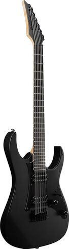 Ibanez GRGR131EX RG Gio Electric Guitar - Black Flat Bundle with Amplifier, Gig Bag, Tuner, Cable, Picks, Austin Bazaar Instructional DVD, and Polishing Cloth in Saudi Arabia