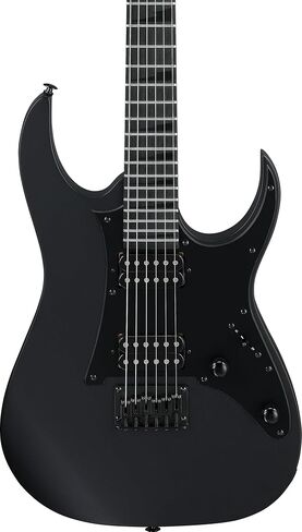 Ibanez GRGR131EX RG Gio Electric Guitar - Black Flat Bundle with Amplifier, Gig Bag, Tuner, Cable, Picks, Austin Bazaar Instructional DVD, and Polishing Cloth in Saudi Arabia