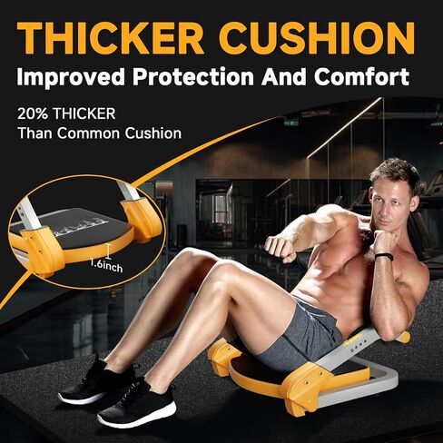 AB Trainer/Crunch Machine ، معدات تجريب AB ، 4 مقاومة قابلة للتعديل ، آلة الجلوس لممارسة تمرين المعدة ، 350 رطلاً قدرة الوزن ، ارتداد أوتوماتيكي ، آلة AB الأساسية ، معدات اللياقة البدنية للمنزل in Kuwait