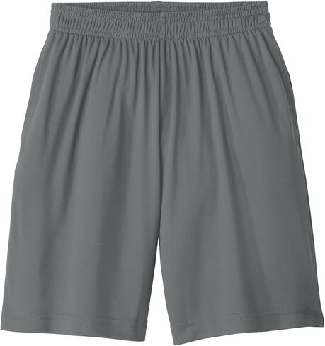 SPORT-TEK Youth PosiCharge Competitor Pocketed Short | Breathable Basketball Shorts for Boys & Girls, Athletic Fit in Saudi Arabia