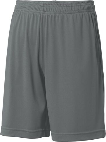 SPORT-TEK Youth PosiCharge Competitor Pocketed Short | Breathable Basketball Shorts for Boys & Girls, Athletic Fit in Saudi Arabia