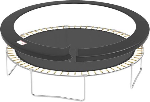15FT/14FT/12FT Trampoline Safety Pad, Universal Replacement Trampoline Springs Cover, Trampoline Accessories Fits 15FT/14FT/12FT Frames, No Holes for Pole, Water-Resistant in Kuwait