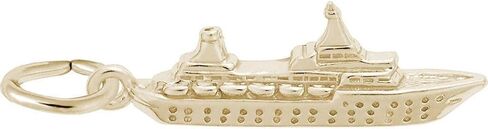 Rembrandt Small Cruise Ship Charm - Metal - Sterling Silver in Saudi Arabia