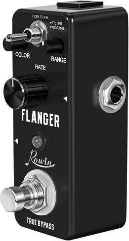 Pure Analog Chorus Guitar Pedal - Warm, Clear Chorus Tone with Spacey Vibe, True Bypass, Mini Metal Enclosure (DC 9V, 9mA) in Kuwait