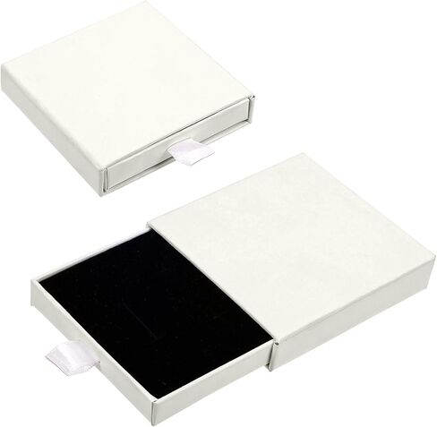 2 Pack Square Jewelry Gift Boxes Cardboard Jewelry Box with Lids Necklace Boxes for Jewelry Gift Small Gift Boxes Pendant Storage Case for Bracelets Necklaces Earrings Ring Jewelry Gift(Pink) in Saudi Arabia