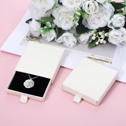 2 Pack Square Jewelry Gift Boxes Cardboard Jewelry Box with Lids Necklace Boxes for Jewelry Gift Small Gift Boxes Pendant Storage Case for Bracelets Necklaces Earrings Ring Jewelry Gift(Pink) in Saudi Arabia