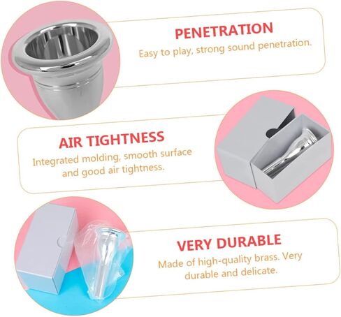 Kisangel الفم تهب توبا استبدال المعبرة النحاس توبا ملحق سطح أملس ضيق الهواء للاعب in Kuwait