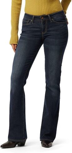 LEVI STRAUSS SIGNATURE Women's Modern Bootcut Jeans Mid-Rise Stretch Denim (Also Available in Plus), (New) Faded Memory, 2 Long in Saudi Arabia