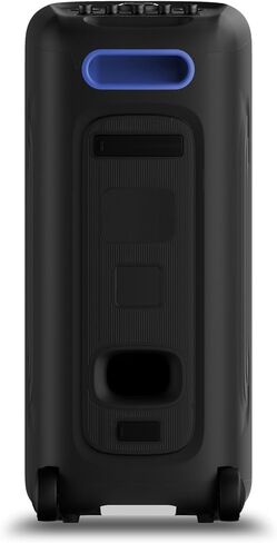 Philips TAX5000 Bluetooth Party Speaker, 200W Max Sound, Bass+, RGB Lightshow, 14H Battery, TWS & Auracast Multi-Speaker, Dual Mic & Guitar Input, Karaoke, Portable with Wheels, IPX4 Splash-Proof in Saudi Arabia