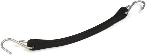 The ROP Shop (Pack of 2) 9" Rubber Tarp Straps Heavy Duty w/S-Hooks Stiff Tie-Down in Saudi Arabia