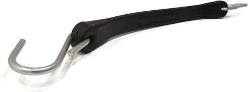 The ROP Shop (Pack of 2) 9" Rubber Tarp Straps Heavy Duty w/S-Hooks Stiff Tie-Down in Saudi Arabia