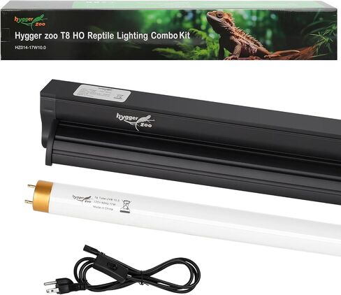 T5 UVB Reptile Light Thip Thip Ho UVB Bulb Lighting Combo Kit ، 10.0 UVB Light for reptiles terrarium with with 24w reptile ligh in Saudi Arabia