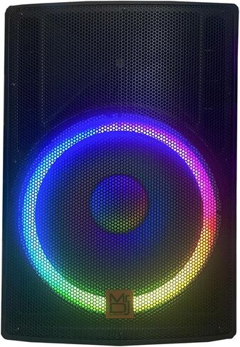 MR DJ SYNERGY18 18" 5500W 2-Way Powered Active Speaker 8 Ohm Stage Bluetooth Audio Speaker in Saudi Arabia