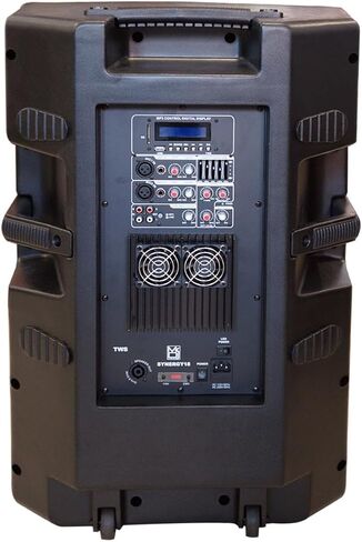 MR DJ SYNERGY18 18" 5500W 2-Way Powered Active Speaker 8 Ohm Stage Bluetooth Audio Speaker in Saudi Arabia