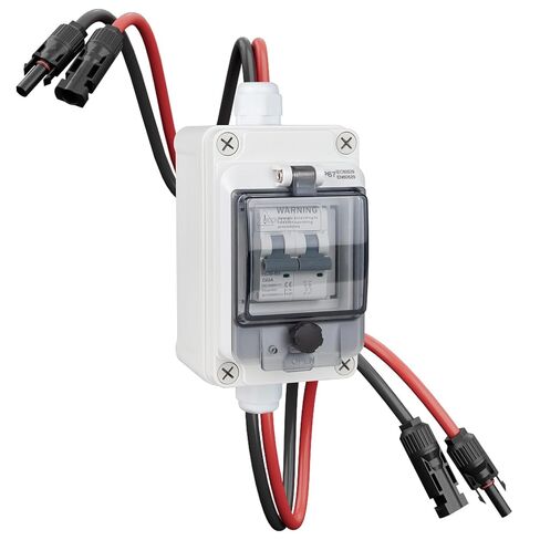 63 AMP لوحة شمسية مفتاح فصل ، 1000 VDC قاطع الدائرة الشمسية مع كابل PV ، IP65 فصل مربع في الهواء الطلق لألواح الطاقة الشمسية in Kuwait