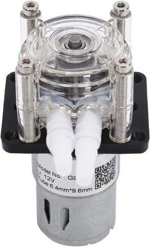 EVGATSAUTO Peristaltic Dosing Pump 500ml/Min 12V/24V DC with Stainless Steel Screws and Card Slot for Aquarium Laboratory Use in Saudi Arabia