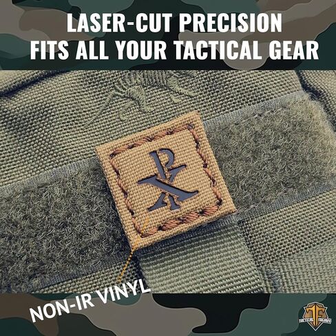Mini Chi Rho Christamogram رمز يسوع المسيح (Multicam on Black) Cat Eye Patch متوافق مع Velcro ، بقع معنوية بالليزر للحقائب ، بقع للقبعات ، بقع صفيحة الصفيحة in Kuwait
