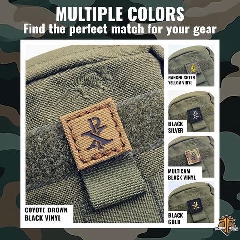 Mini Chi Rho Christamogram رمز يسوع المسيح (Multicam on Black) Cat Eye Patch متوافق مع Velcro ، بقع معنوية بالليزر للحقائب ، بقع للقبعات ، بقع صفيحة الصفيحة in Kuwait