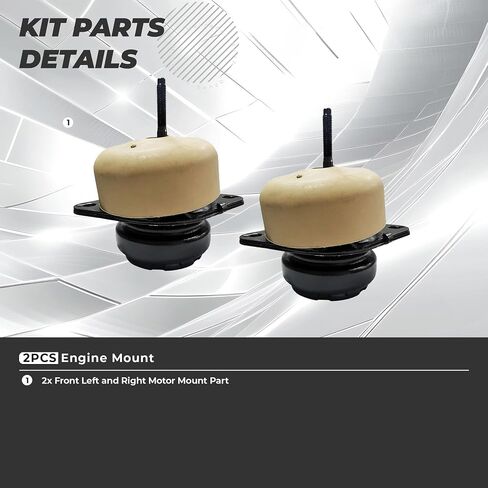 Front Engine Motor Mount Rear Transmission Mount Compatible with Mini Cooper / Mini Cooper S L4 1.6L 2002 - 2006 in Saudi Arabia