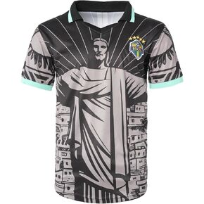 Retro Brazil Jersey Men, Brazil Soccer Jersey for Men, Brazil Soccer Shirt, Soccer Jerseys for Football Fans in Saudi Arabia