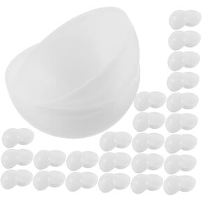 Garneck 40pcs Raffle Game Balls White Lottery Balls Openable Design Lightweight Reusable in Kuwait