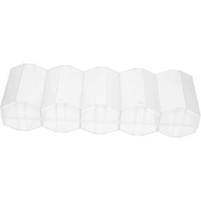 صندوق حمل شرائح البوكر الشفاف Kisangel بسعة كبيرة لتخزين الرقائق لبطاقات البوكر وحامل الألعاب المحمول بتصميم أنيق in Kuwait