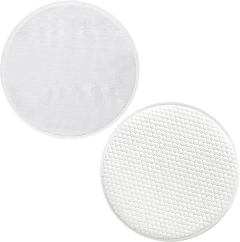 12" Floor Machine Pads Compatible with Oreck Commercial 550MC Orbiter Scrubber Machine, Microfiber Carpet Bonnet, Floor Buffer Pad for Deep Cleaning Tile(3 Pack,Stripper & Bonnet & Buffer) in Saudi Arabia