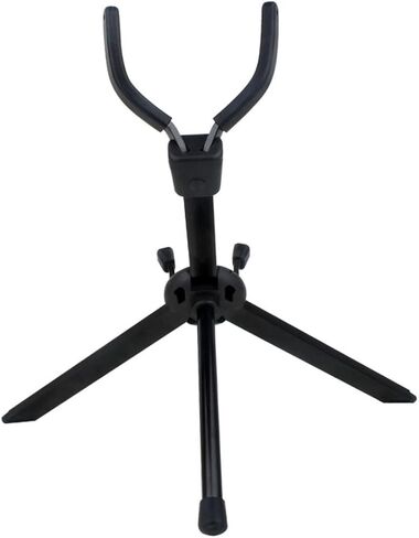 Foldable Alto Saxophone Stand Practical Display Rack for Home Music Rooms and Performances Black Sax Holder Gift for Saxophone Players in Kuwait