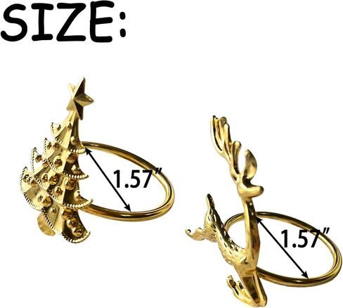 Napkin Rings Set of 12 Bamboo Knuckles Style Gold Napkin Holder Ring for Table Decoration,Wedding,Family Dinner,Party, Christmas,Thanksgiving Day,Birthday in Saudi Arabia