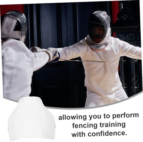 POPETPOP Breathable Chest Guard for Fencing Portable Protector for Men and Women Lightweight Durable Sports for Training and Competition in Saudi Arabia